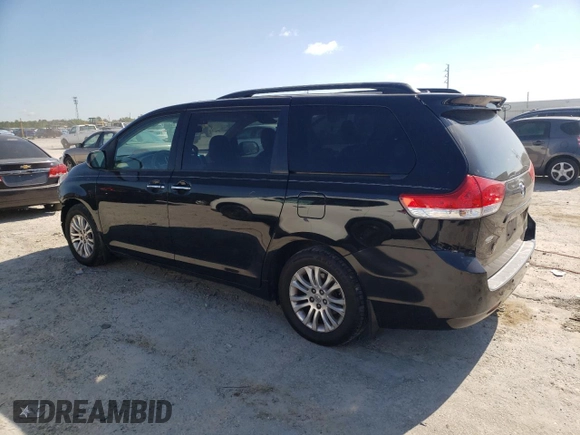 2013 Toyota Sienna XLE AAS with VIN 5TDYK3DC0DS340612, listed as a Copart auction lot 53002985 with 171,731 mi miles and Salvage Title. Bid and sale history available at carsss.com. Image 2.