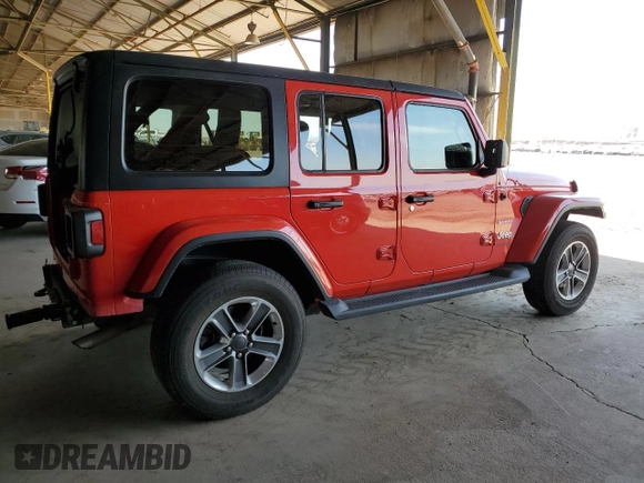 2020 Jeep Wrangler Unlimited Sahara Altitude с VIN 1C4HJXEN8LW268874, выставлен на аукционе Copart как лот 58557845 с пробегом 77 708 миль миль и Списание • Salvage title. История ставок и продаж доступна на DreamBid. Изображение 3.