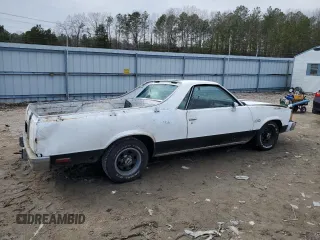 1981 Chevrolet El Camino z VIN 1GCCW80JXBD431816, wystawiony jako Copart lot #46290535 z przebiegiem 22 666 mil mil oraz Szkoda całkowita • Salvage title. Historia ofert i sprzedaży dostępna na DreamBid. Obrazek 3.