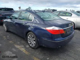 2011 Hyundai Genesis with VIN KMHGC4DE1BU145283, listed as a IAAI auction lot 41687780 with 104,191 mi miles. Bid and sale history available at carsss.com. Image 3.