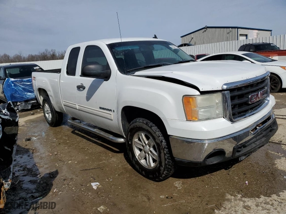 2009 GMC Sierra 1500 SLE with VIN 2GTEK29J691125786, listed as a Copart auction lot 46041235 with 240,433 mi miles and Non Repairable. Bid and sale history available at carsss.com. Image 4.