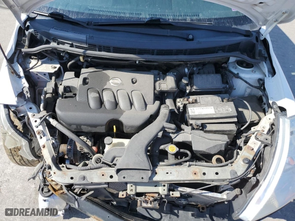 2011 Nissan Versa 1.8 S with VIN 3N1BC1CP8BL462068, listed as a Copart auction lot 48402445 with 142,452 mi miles and Salvage Title. Bid and sale history available at carsss.com. Image 11.