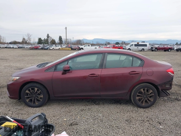 2013 Honda Civic EX with VIN 19XFB2F83DE216130, listed as a IAAI auction lot 41368242 with 105,019 mi miles and . Bid and sale history available at DreamBid. Image 14.