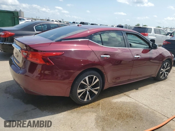 2018 Nissan Maxima S with VIN 1N4AA6AP6JC397820, listed as a Copart auction lot 54535485 with 56,676 mi miles and Salvage Title. Bid and sale history available at DreamBid. Image 3.