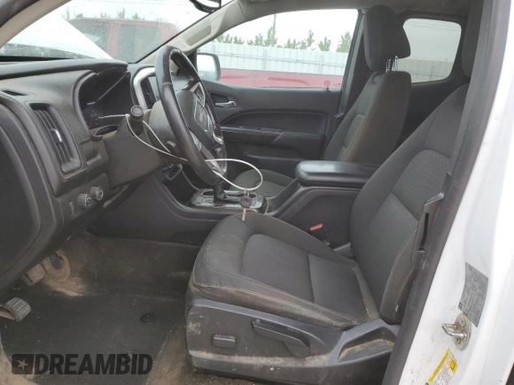 2015 GMC Canyon 4WD SLE with VIN 1GTH6BE38F1193615, listed as a Copart auction lot 69236954 with 201,201 mi miles and Salvage Title. Bid and sale history available at carsss.com. Image 7.