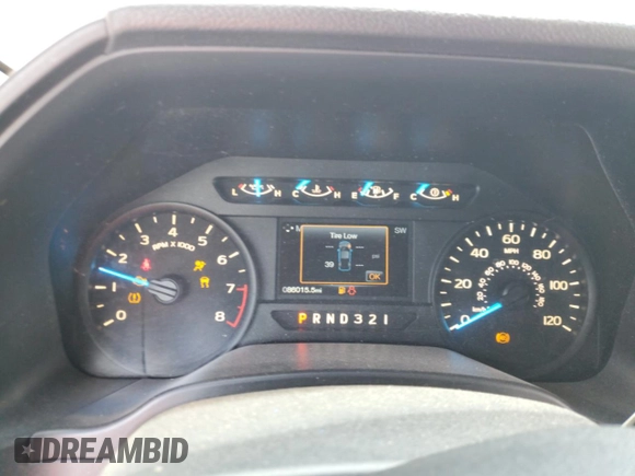 2017 Ford F-150 XL с VIN 1FTEX1C84HFB99457, выставлен на аукционе Copart как лот 61347385 с пробегом 86 015 миль миль и Чистый • Clean title. История ставок и продаж доступна на DreamBid. Изображение 9.