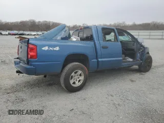 2006 Dodge Dakota ST with VIN 1D7HW28K06S630221, listed as a Copart auction lot 48361525 with Not Provided miles and Salvage Title. Bid and sale history available at DreamBid. Image 3.