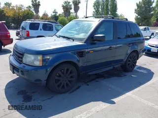 2006 Land Rover Range Rover Sport SC with VIN SALSH23456A941872, listed as a IAAI auction lot 42583488 with 191,600 mi miles and . Bid and sale history available at DreamBid. Image 2.