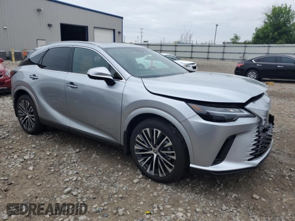 2024 Lexus RX 350h with VIN 2T2BBMCA8RC049993, listed as a Copart auction lot 60060935 with 3,013 mi miles and Salvage title. Bid and sale history available at DreamBid. Image 4.