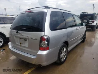 2005 Mazda MPV LX with VIN JM3LW28A050552617, listed as a Copart auction lot 46936932 with 260,897 mi miles and Non Repairable. Bid and sale history available at carsss.com. Image 4.