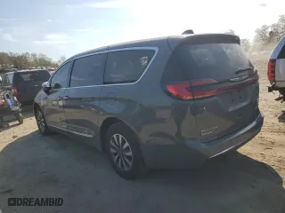 2023 Chrysler Pacifica Hybrid Limited with VIN 2C4RC1S70PR503378, listed as a Copart auction lot 78168074 with 23,160 mi miles and Salvage Title. Bid and sale history available at carsss.com. Image 2.