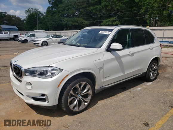 2016 BMW X5 xDrive40e with VIN 5UXKT0C53G0F74921, listed as a Copart auction lot 55356135 with 111,666 mi miles and Clean Title. Bid and sale history available at DreamBid. Image 1.