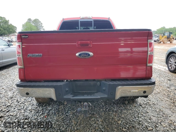 2012 Ford F-150 XL with VIN 1FTFX1ET3CFA22607, listed as a Copart auction lot 54562105 with 217,778 mi miles and Clean Title. Bid and sale history available at carsss.com. Image 6.