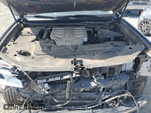 2021 Lexus GX 460 Premium with VIN JTJAM7BX0M5296381, listed as a Copart auction lot 59434355 with 52,052 mi miles and Salvage title. Bid and sale history available at DreamBid. Image 12.