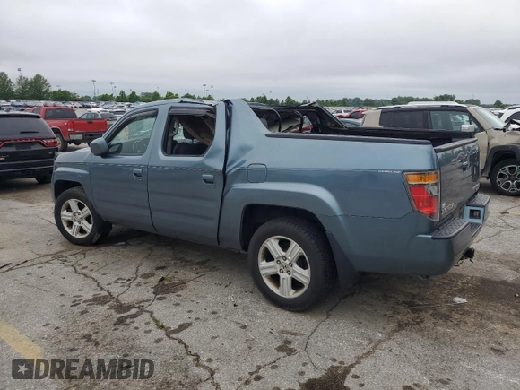 2008 Honda Ridgeline RTL with VIN 2HJYK16588H536980, listed as a Copart auction lot 58858975 with 223,614 mi miles and Salvage title. Bid and sale history available at DreamBid. Image 2.