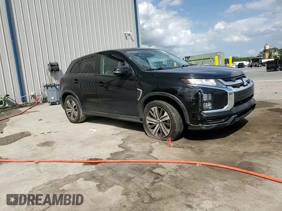 2022 Mitsubishi Outlander SE with VIN JA4APVAU6NU009195, listed as a Copart auction lot 52381595 with 43,969 mi miles and Salvage title. Bid and sale history available at DreamBid. Image 12.