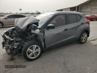 2020 Nissan Kicks S with VIN 3N1CP5BV5LL505363, listed as a Copart auction lot 49549155 with 45,430 mi miles and Salvage Title. Bid and sale history available at carsss.com. Image 1.