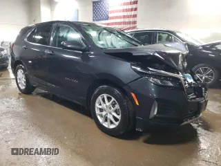 2022 Chevrolet Equinox LT z VIN 2GNAXKEV7N6136194, wystawiony jako Copart lot #50752925 z przebiegiem 46 749 mil mil oraz Szkoda całkowita • Salvage title. Historia ofert i sprzedaży dostępna na DreamBid. Obrazek 4.