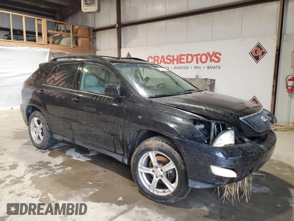 2005 Lexus RX 330 with VIN JTJGA31U250051065, listed as a Copart auction lot 45110265 with 254,094 mi miles and Salvage Title. Bid and sale history available at carsss.com. Image 4.