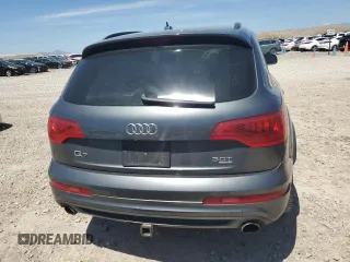 2015 Audi Q7 S line Prestige with VIN WA1DGAFE9FD002055, listed as a Copart auction lot 58073635 with 165,304 mi miles and Salvage title. Bid and sale history available at DreamBid. Image 6.