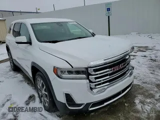 2023 GMC Acadia SLE z VIN 1GKKNKL42PZ103547, wystawiony jako Copart lot #45470245 z przebiegiem 39 287 mil mil oraz Szkoda całkowita • Salvage title. Historia ofert i sprzedaży dostępna na DreamBid. Obrazek 15.