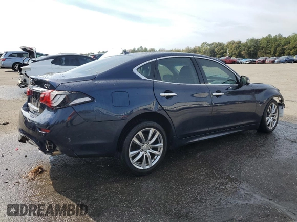 2015 Infiniti Q70 with VIN JN1BY1AP4FM542421, listed as a Copart auction lot 42403435 with Not provided miles and Non repairable. Bid and sale history available at DreamBid. Image 3.