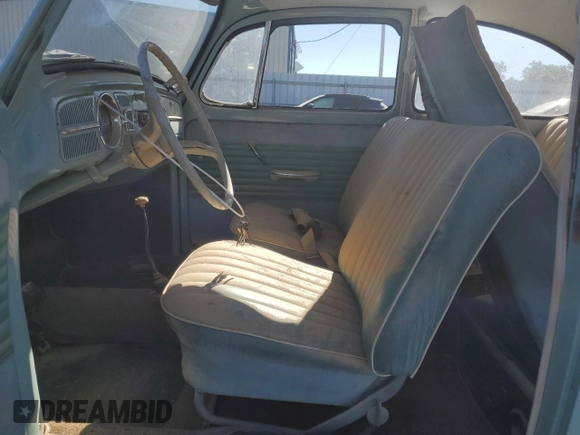 1965 Volkswagen Beetle with VIN 115481857, listed as a Copart auction lot 75403564 with 73,375 mi miles and Salvage Title. Bid and sale history available at DreamBid. Image 7.