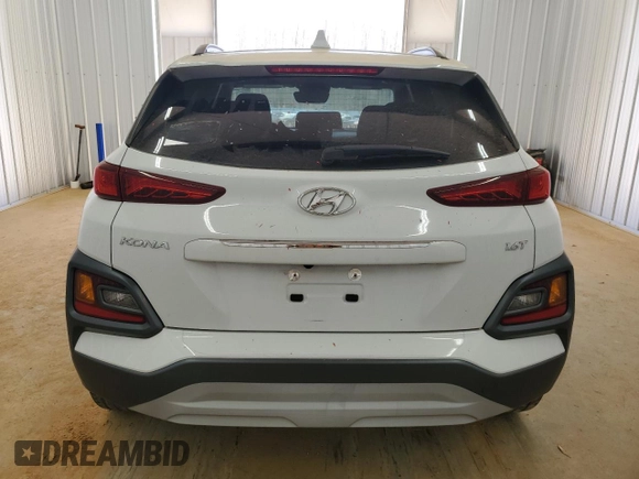 2020 Hyundai Kona Limited with VIN KM8K33A58LU449639, listed as a Copart auction lot 50027475 with 50,775 mi miles and Clean Title. Bid and sale history available at carsss.com. Image 6.