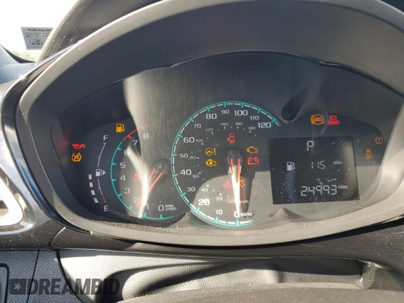 2022 Chevrolet Spark 1LT with VIN KL8CD6SAXNC038649, listed as a Copart auction lot 45221985 with 24,993 mi miles and Salvage Title. Bid and sale history available at carsss.com. Image 9.