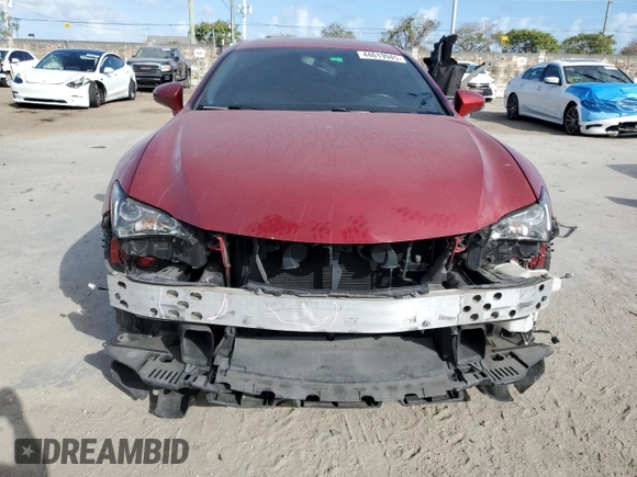 2017 Lexus RC 300 with VIN JTHSM5BCXH5003177, listed as a Copart auction lot 44619945 with 84,614 mi miles and Salvage title. Bid and sale history available at DreamBid. Image 5.