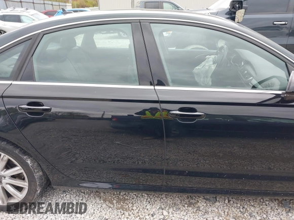 2013 Audi A6 3.0T Prestige with VIN WAUHGAFCXDN053087, listed as a IAAI auction lot 40840631 with 62,567 mi miles. Bid and sale history available at carsss.com. Image 13.