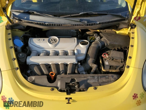 2007 Volkswagen Beetle with VIN 3VWRF31Y87M413641, listed as a Copart auction lot 60330275 with 69,562 mi miles and Salvage title. Bid and sale history available at DreamBid. Image 11.