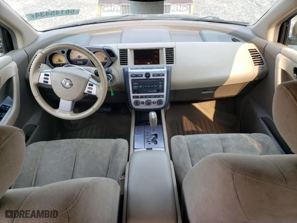 2005 Nissan Murano S with VIN JN8AZ08W35W414661, listed as a Copart auction lot 66145434 with 145,512 mi miles and Salvage Title. Bid and sale history available at carsss.com. Image 8.