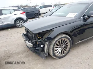 2017 Genesis G90 Premium with VIN KMHG34JA0HU025226, listed as a IAAI auction lot 41609402 with 61,230 mi miles and . Bid and sale history available at carsss.com. Image 6.