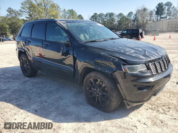 2021 Jeep Grand Cherokee Laredo X with VIN 1C4RJEAG1MC517468, listed as a Copart auction lot 48817125 with 81,743 mi miles and Salvage title. Bid and sale history available at DreamBid. Image 4.