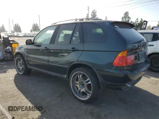 2001 BMW X5 3.0i with VIN WBAFA53521LM74248, listed as a Copart auction lot 86375254 with 0 mi miles and Clean Title. Bid and sale history available at carsss.com. Image 2.