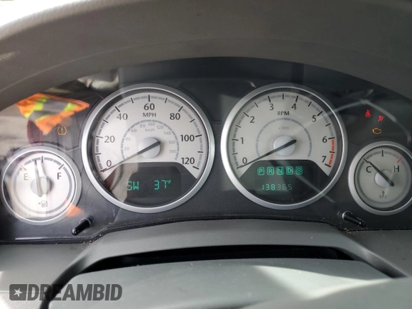 2008 Chrysler Town & Country Touring with VIN 2A8HR54P48R660212, listed as a Copart auction lot 49892765 with 138,365 mi miles and Salvage Title. Bid and sale history available at carsss.com. Image 9.