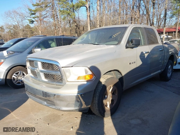 2010 Dodge Ram 1500 SLT with VIN 1D7RB1CP7AS184820, listed as a IAAI auction lot 41338962 with 291,387 mi miles. Bid and sale history available at carsss.com. Image 16.
