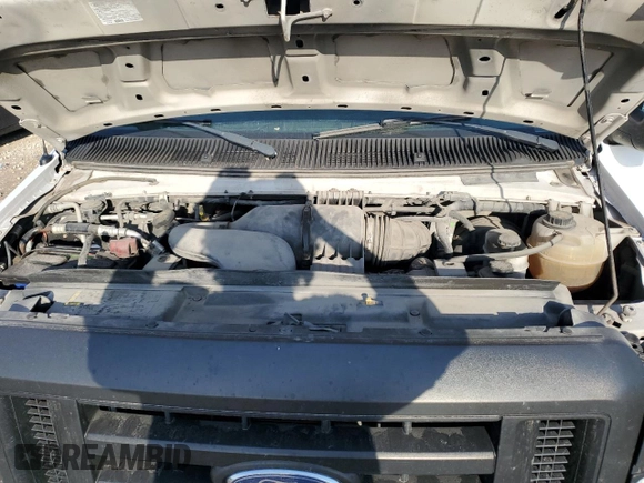 2012 Ford Econoline Cargo Commercial with VIN 1FTNE2EL0CDB33215, listed as a Copart auction lot 63120784 with 258,466 mi miles and Salvage title. Bid and sale history available at DreamBid. Image 12.