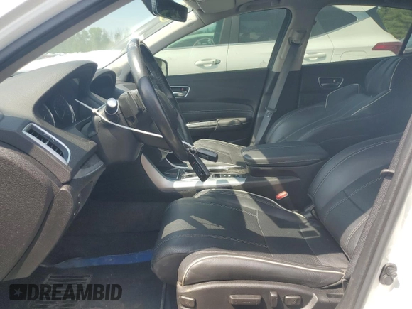 2018 Acura TLX Advance with VIN 19UUB3F79JA800276, listed as a Copart auction lot 61400645 with Not provided miles and Clean title. Bid and sale history available at DreamBid. Image 7.