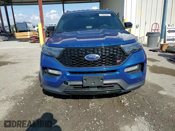 2020 Ford Explorer ST with VIN 1FM5K8GC0LGB47487, listed as a Copart auction lot 51065745 with 44,670 mi miles and Salvage Title. Bid and sale history available at DreamBid. Image 14.