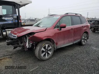 2018 Subaru Forester Limited with VIN JF2SJARC9JH443163, listed as a Copart auction lot 88891815 with 42,825 mi miles and Salvage Title. Bid and sale history available at carsss.com. Image 1.