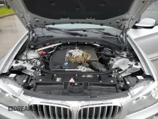 2013 BMW X3 xDrive35i with VIN 5UXWX7C54DL977845, listed as a Copart auction lot 48598485 with 24,753 mi miles and Salvage Title. Bid and sale history available at DreamBid. Image 14.