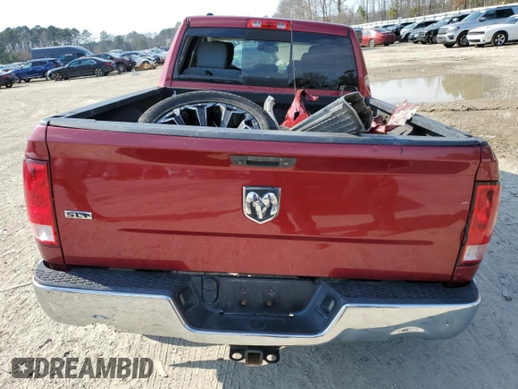 2014 Ram 1500 SLT with VIN 1C6RR7GM0ES338077, listed as a Copart auction lot 42348614 with Not provided miles and Salvage title. Bid and sale history available at DreamBid. Image 6.