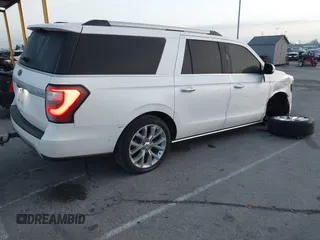 2019 Ford Expedition Max Limited with VIN 1FMJK1KT5KEA89352, listed as a IAAI auction lot 41540102 with 164,323 mi miles and . Bid and sale history available at DreamBid. Image 4.