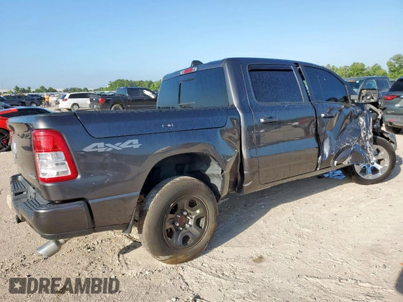2019 Ram 1500 Big Horn с VIN 1C6SRFFT8KN719898, выставлен на аукционе Copart как лот 62177255 с пробегом 68 637 миль миль и Списание • Salvage title. История ставок и продаж доступна на DreamBid. Изображение 3.