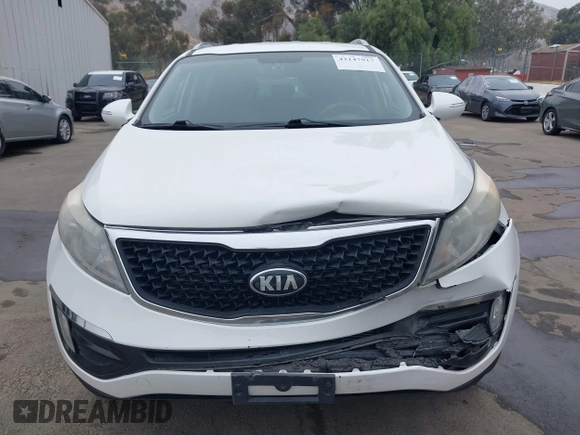2015 Kia Sportage EX with VIN KNDPC3AC4F7766412, listed as a IAAI auction lot 42147917 with 89,829 mi miles and . Bid and sale history available at DreamBid. Image 12.