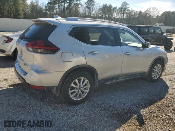 2020 Nissan Rogue S with VIN JN8AT2MTXLW037199, listed as a Copart auction lot 47177605 with 125,106 mi miles and Salvage Title. Bid and sale history available at carsss.com. Image 3.