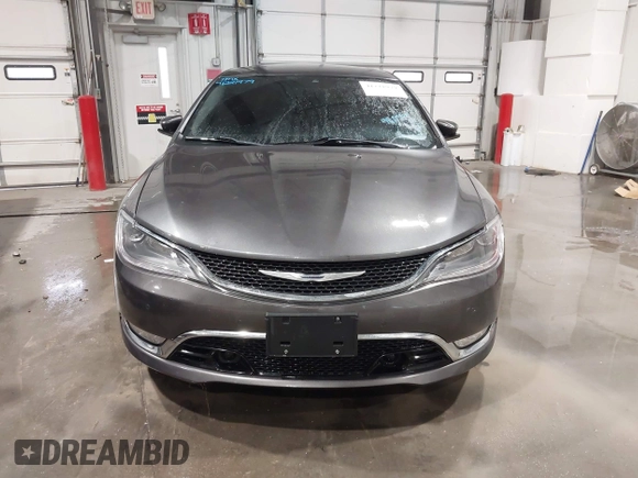 2015 Chrysler 200 C with VIN 1C3CCCCG1FN551259, listed as a IAAI auction lot 41221979 with 98,055 mi miles and . Bid and sale history available at carsss.com. Image 12.