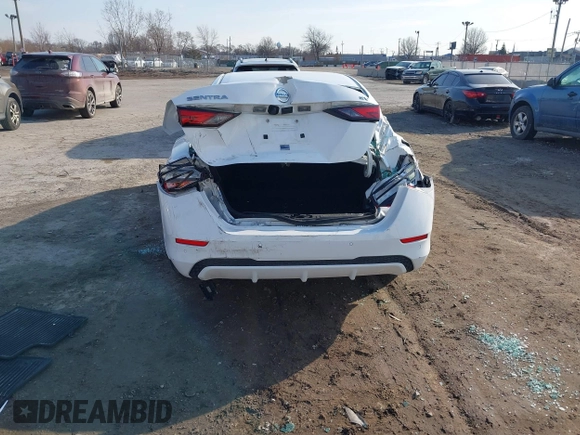 2020 Nissan Sentra SV with VIN 3N1AB8CV0LY285655, listed as a IAAI auction lot 41717955 with Not Provided miles. Bid and sale history available at carsss.com. Image 15.